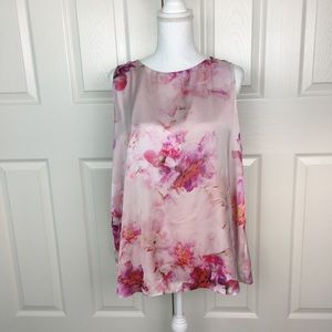 NWT Wallis Pink Floral Top Blouse Shirt 12-14